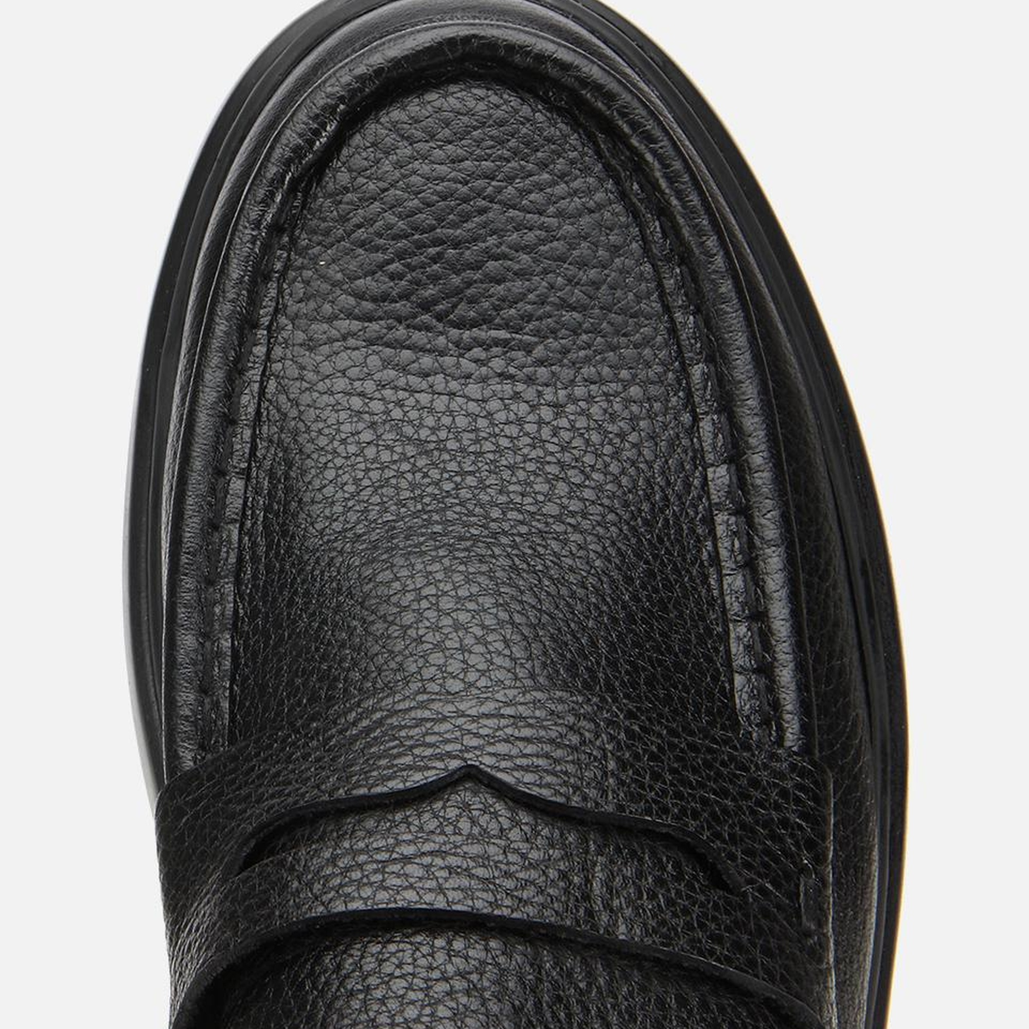 Erkek Deri Siyah Yumuşak Dokulu Klasik Loafer