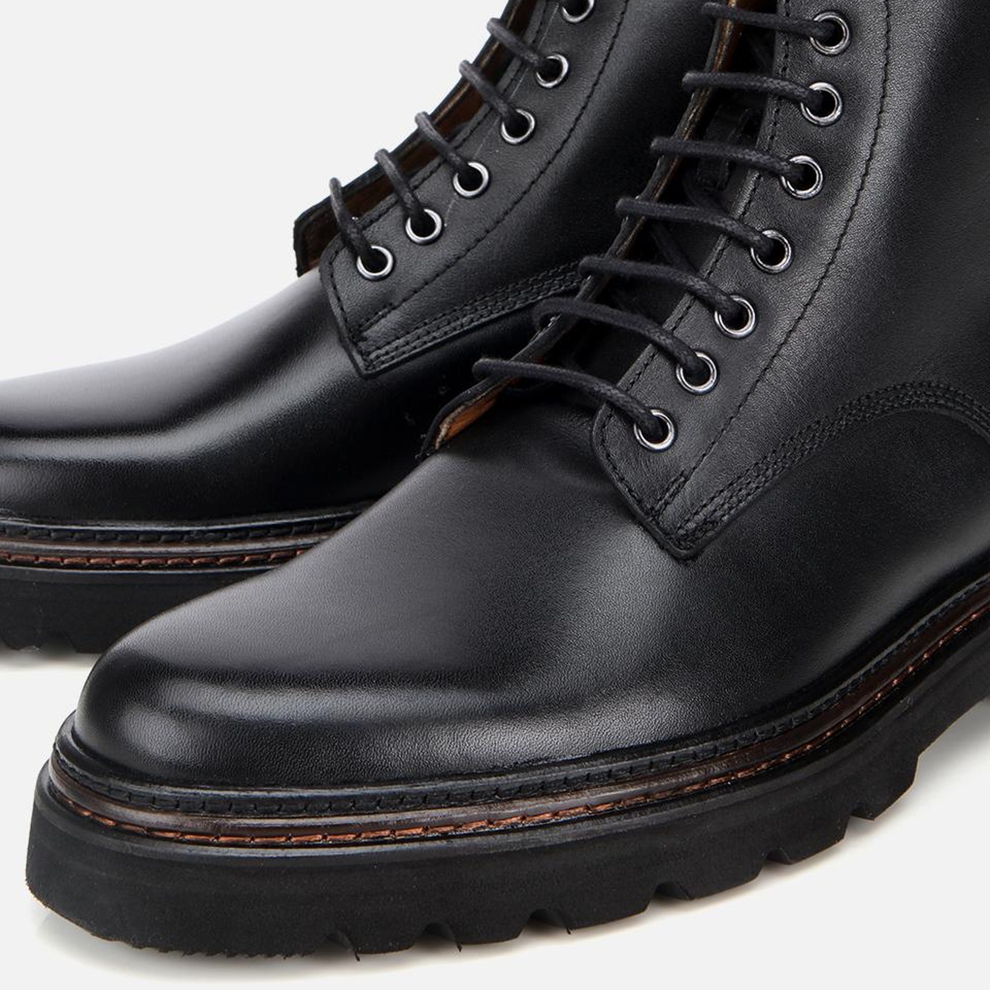 Erkek Deri Siyah Fermuarlı Kalın Tabanlı Casual Bot