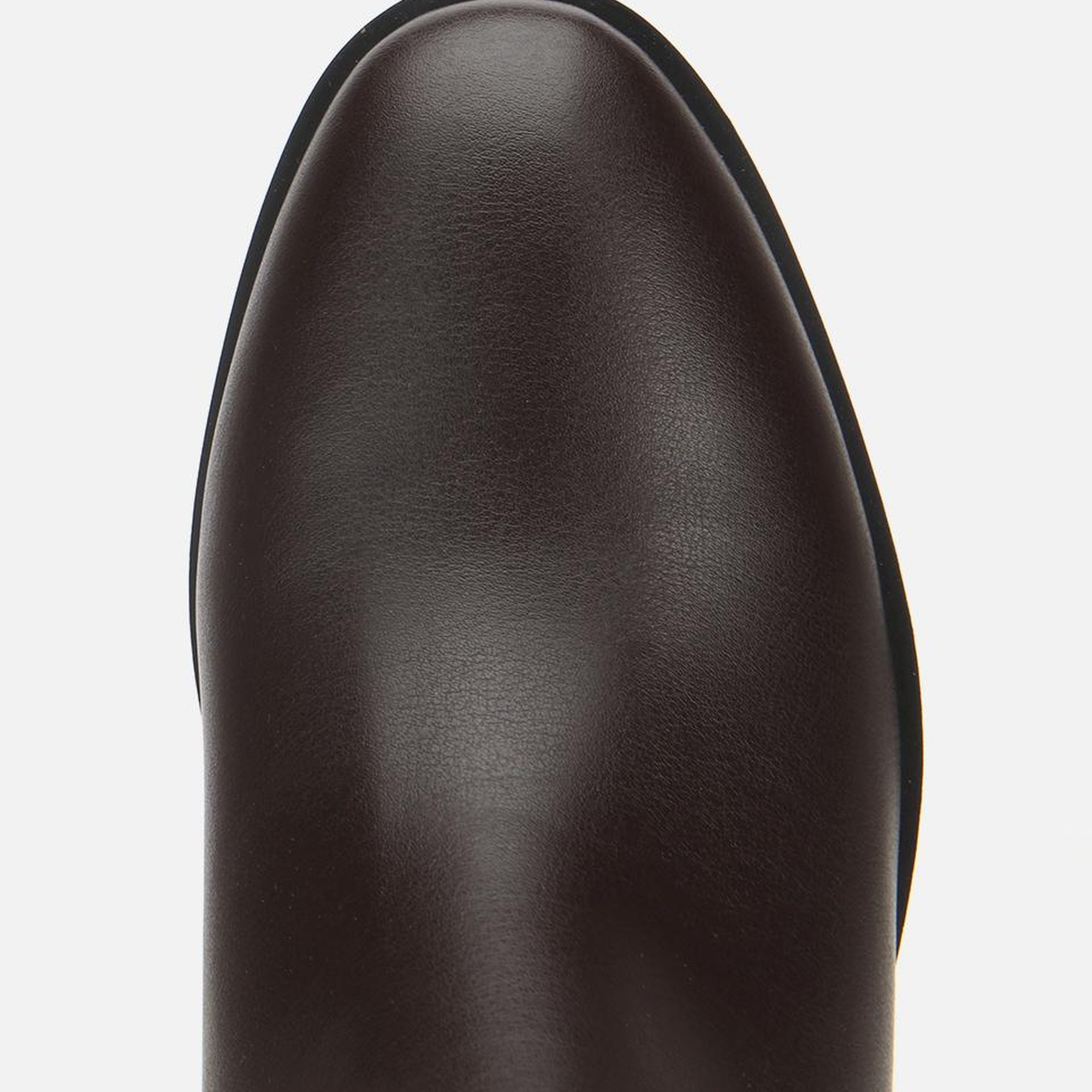 Kadın Kahverengi Metal Detaylı Bilekte Düz Bot