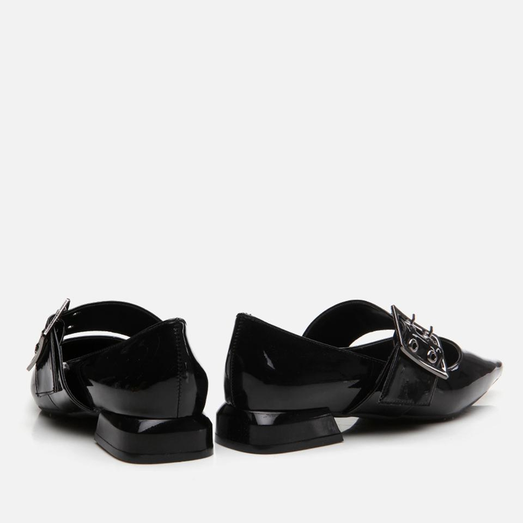 Kadın Mary Jane Siyah Kadın Babet