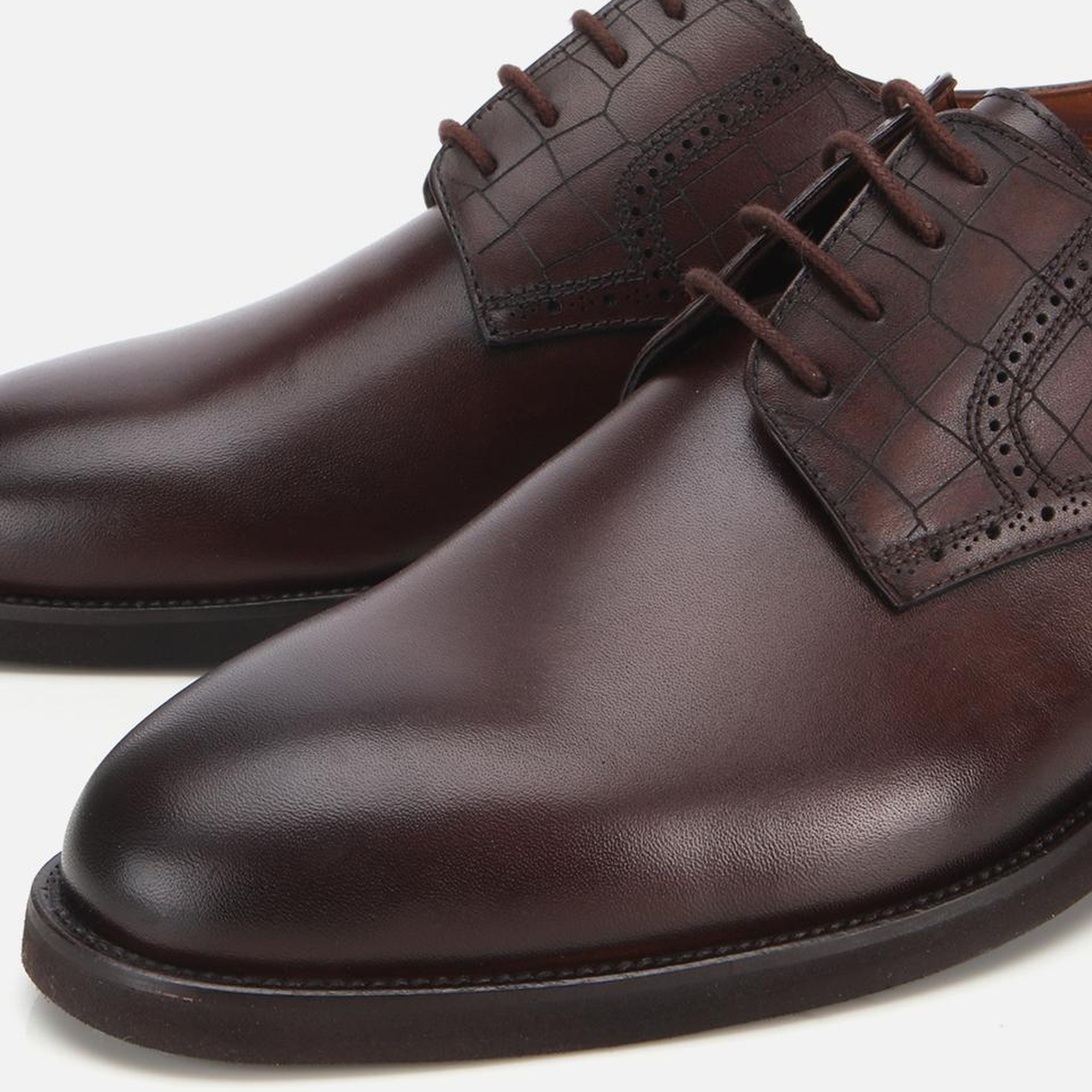 Erkek Deri Kahverengi Klasik Ayakkabı