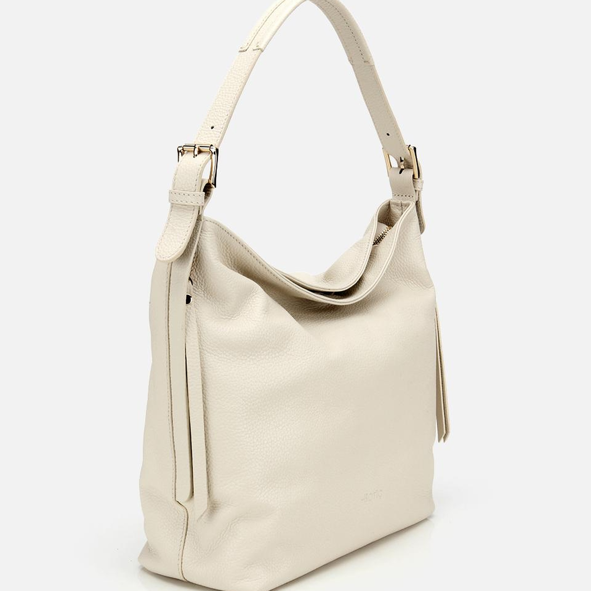 Kadın Deri Ekru Omuz Çantası