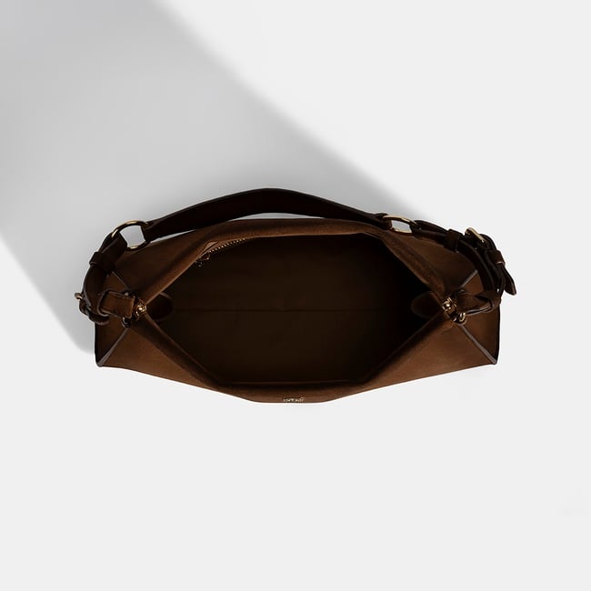  Kadın Taba Deri Omuz Çantası