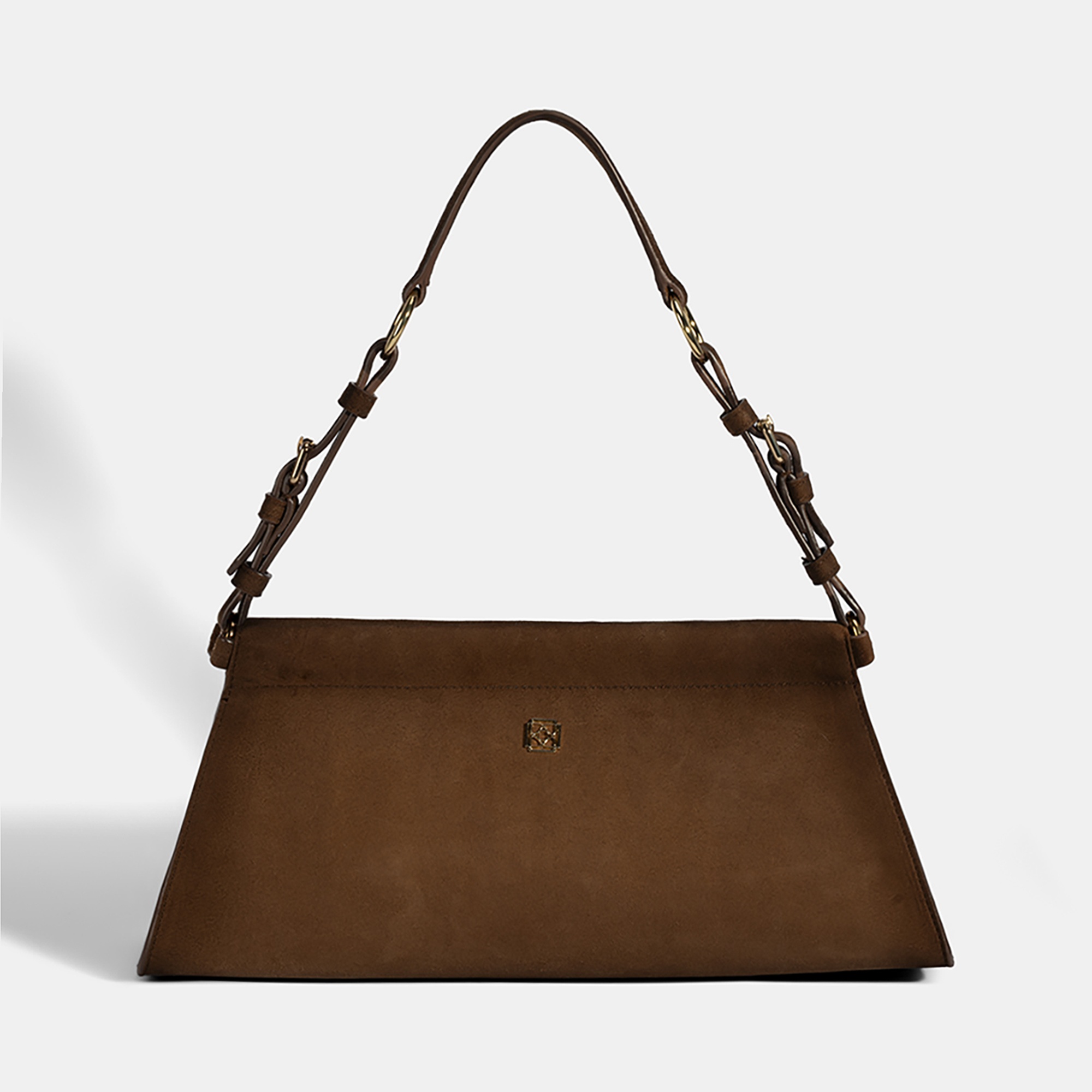 Kadın Taba Deri Omuz Çantası