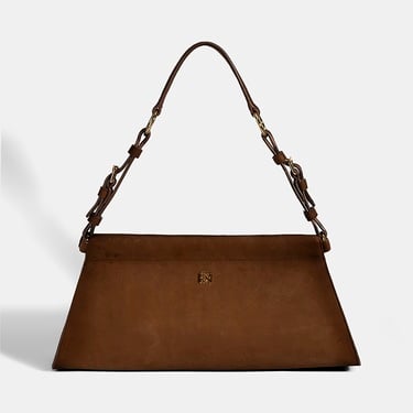  Kadın Taba Deri Omuz Çantası