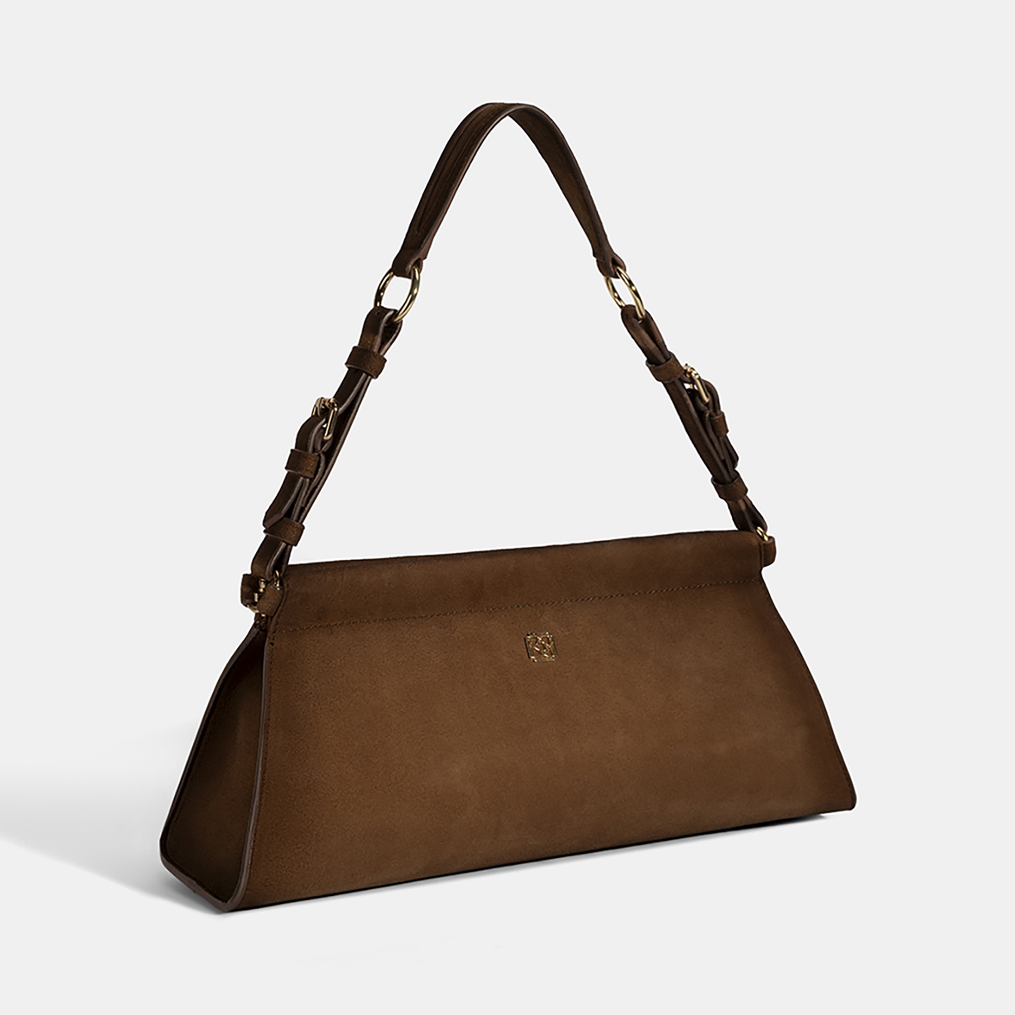 Kadın Taba Deri Omuz Çantası