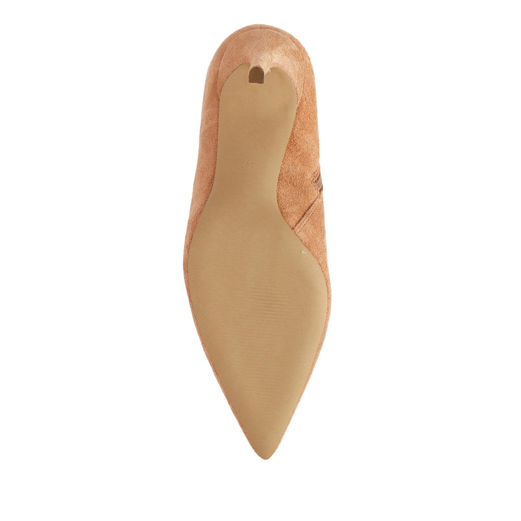 Divarese Kadın Nude Deri Süet Bot