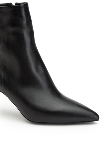  George Hogg Kadın Siyah Topuklu Deri Bot