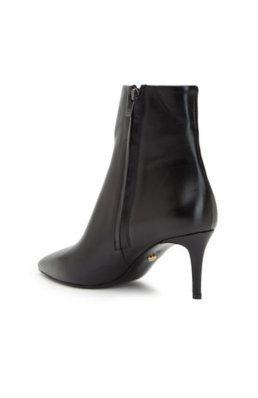  George Hogg Kadın Siyah Topuklu Deri Bot