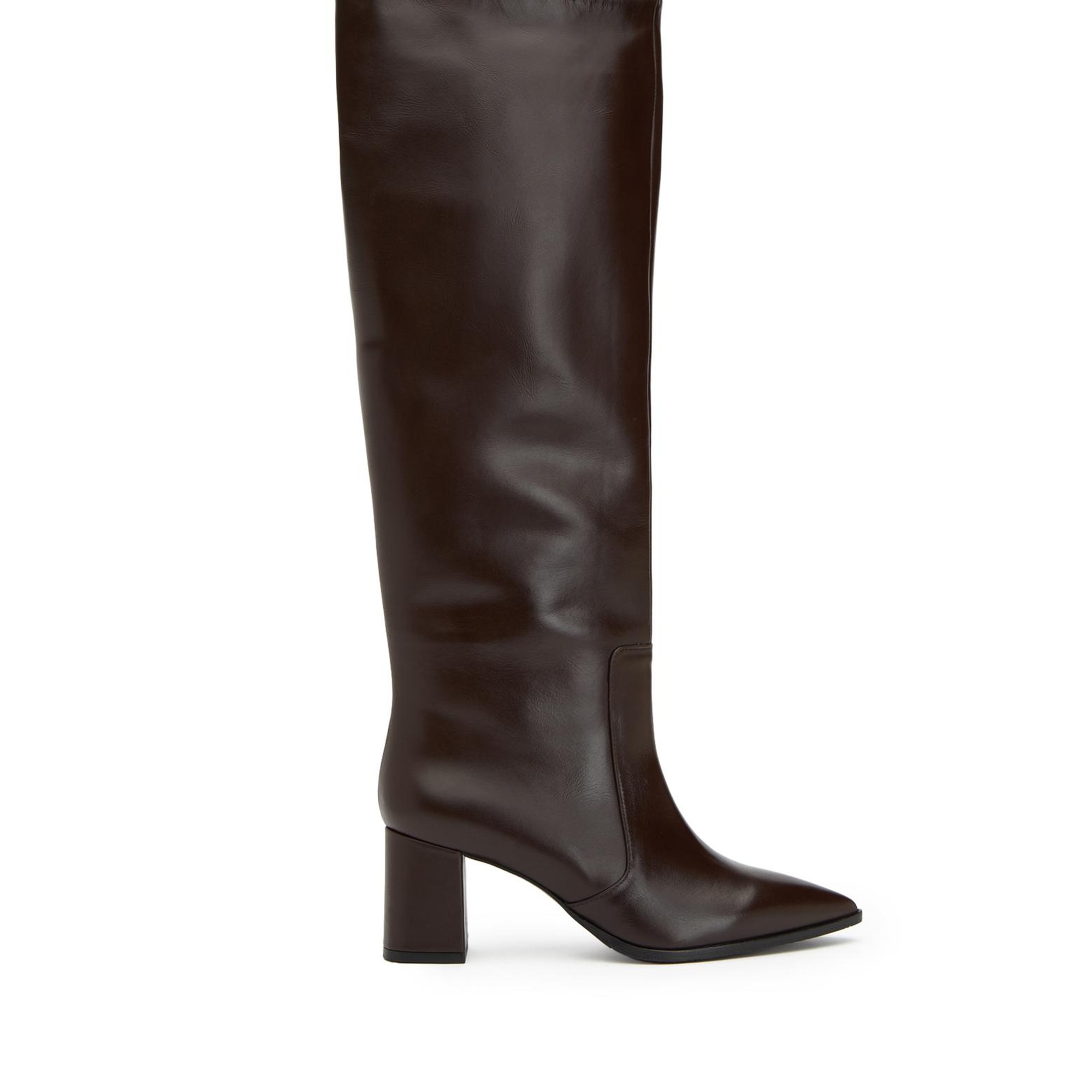 George Hogg Kadın Kahverengi Deri Çizme