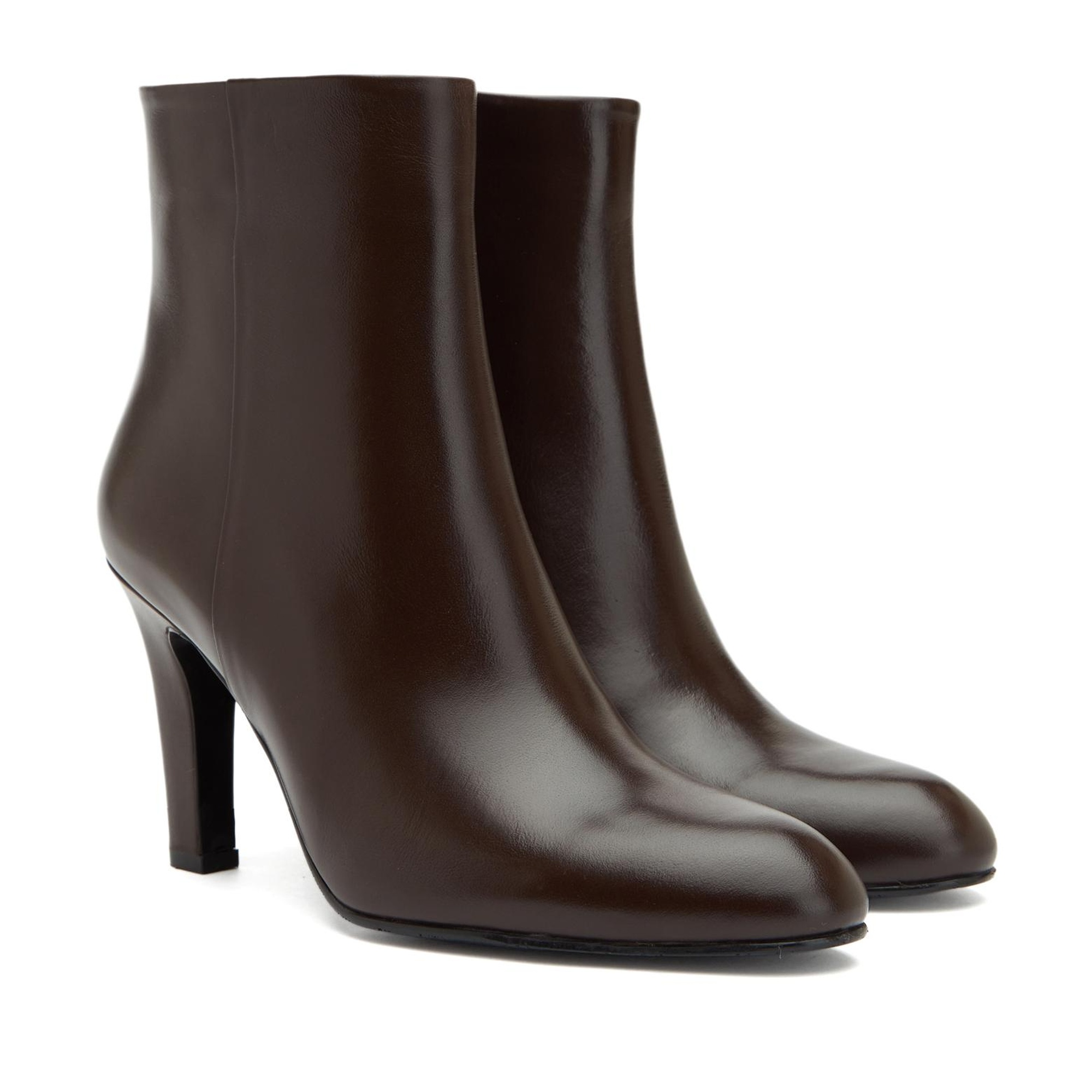 George Hogg Kadın Kahverengi Topuklu Deri Bot