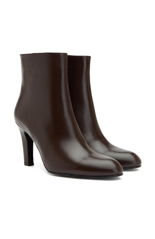  George Hogg Kadın Kahverengi Topuklu Deri Bot