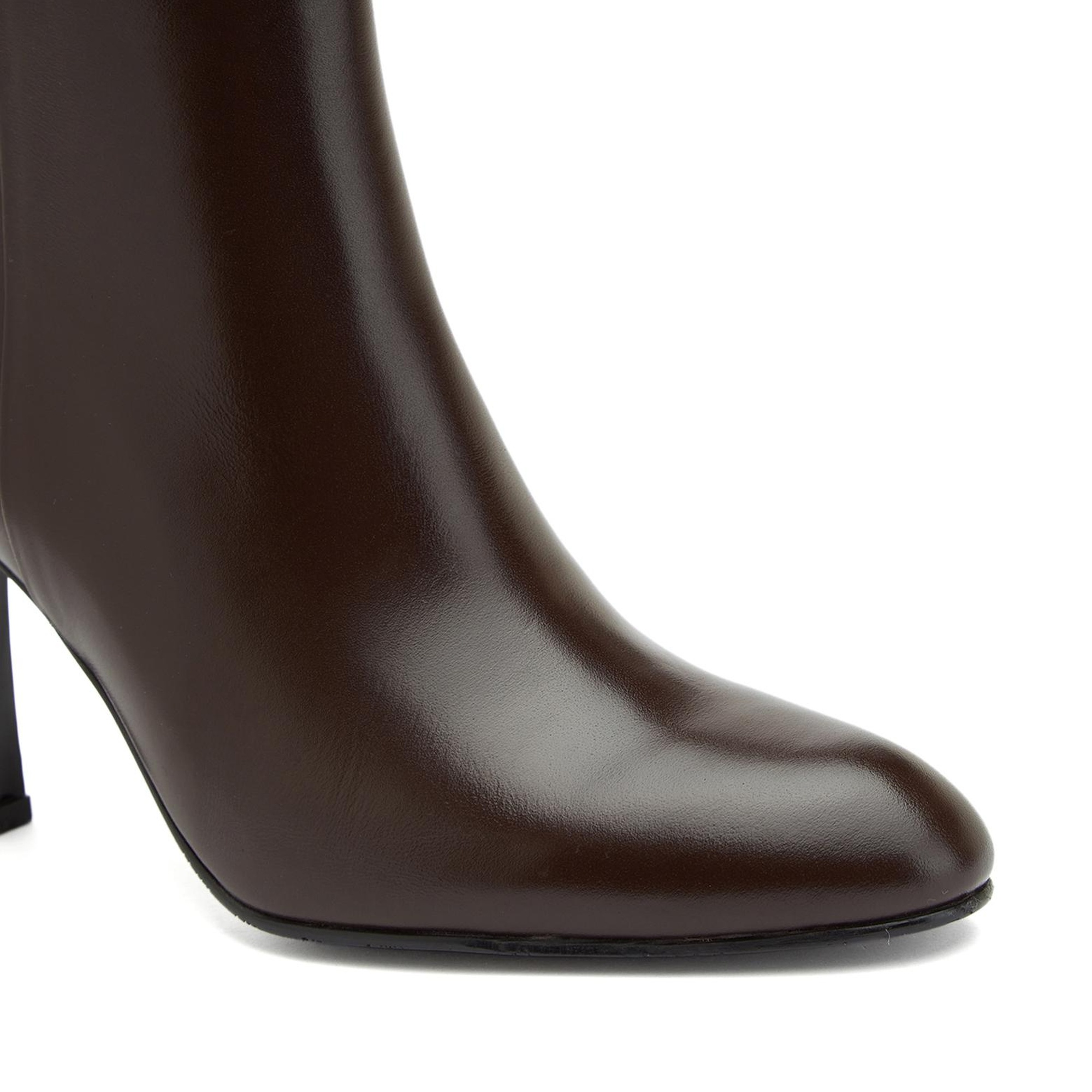 George Hogg Kadın Kahverengi Topuklu Deri Bot