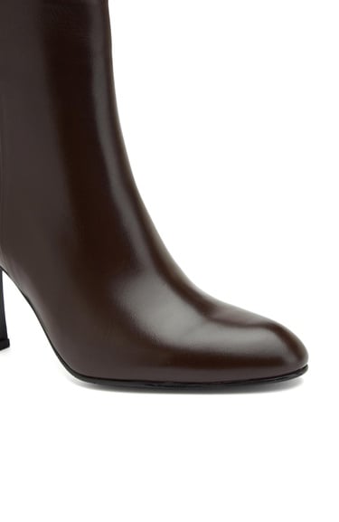  George Hogg Kadın Kahverengi Topuklu Deri Bot