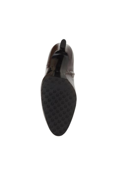  George Hogg Kadın Kahverengi Topuklu Deri Bot