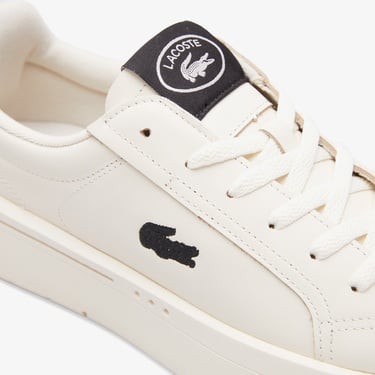  Lacoste Carnaby Platform Kadın Krem Sneaker