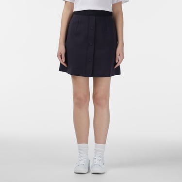  Lacoste Kadın Classic Fit Lacivert Etek