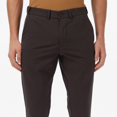  Lacoste Erkek Slim Fit Kahverengi Chino Pantolon