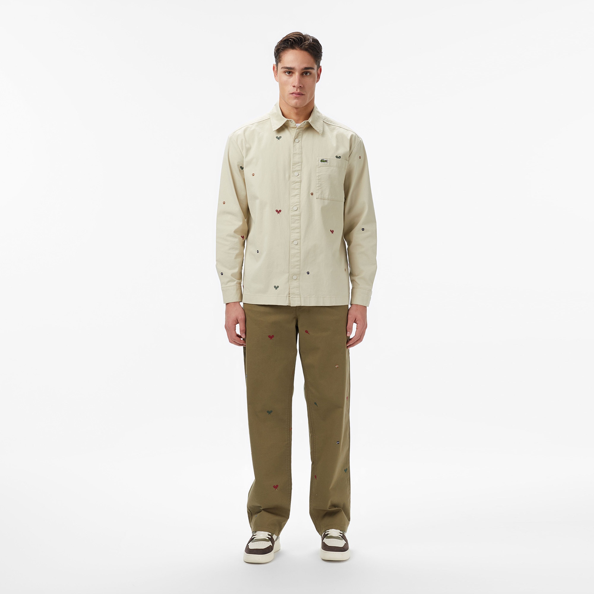 Lacoste Erkek Relaxed Fit Haki Pantolon