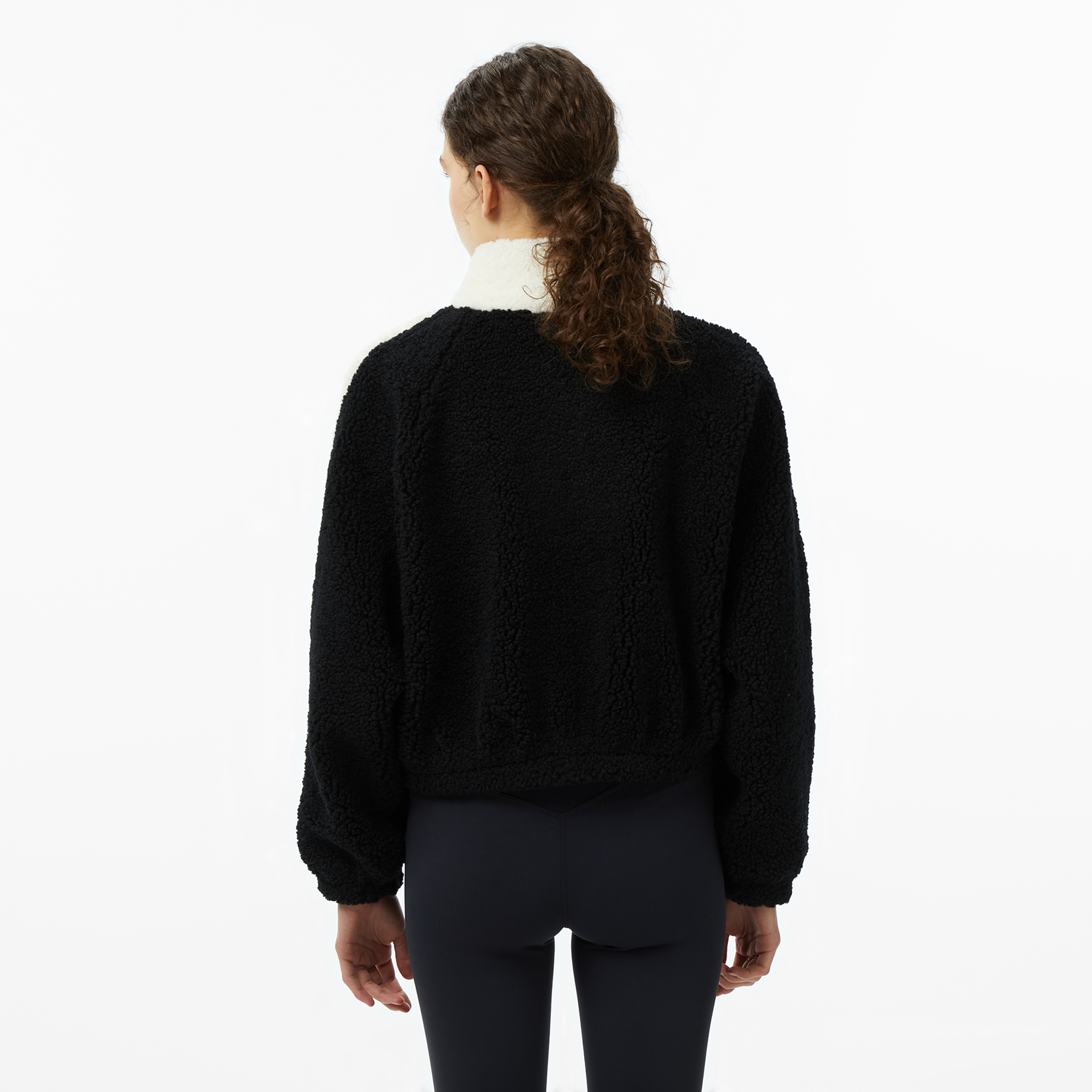 Reebok Bents Teddy Kadın Siyah Ceket