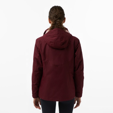  Columbia Bugaboo III Fleece Interchange Kadın Bordo Mont