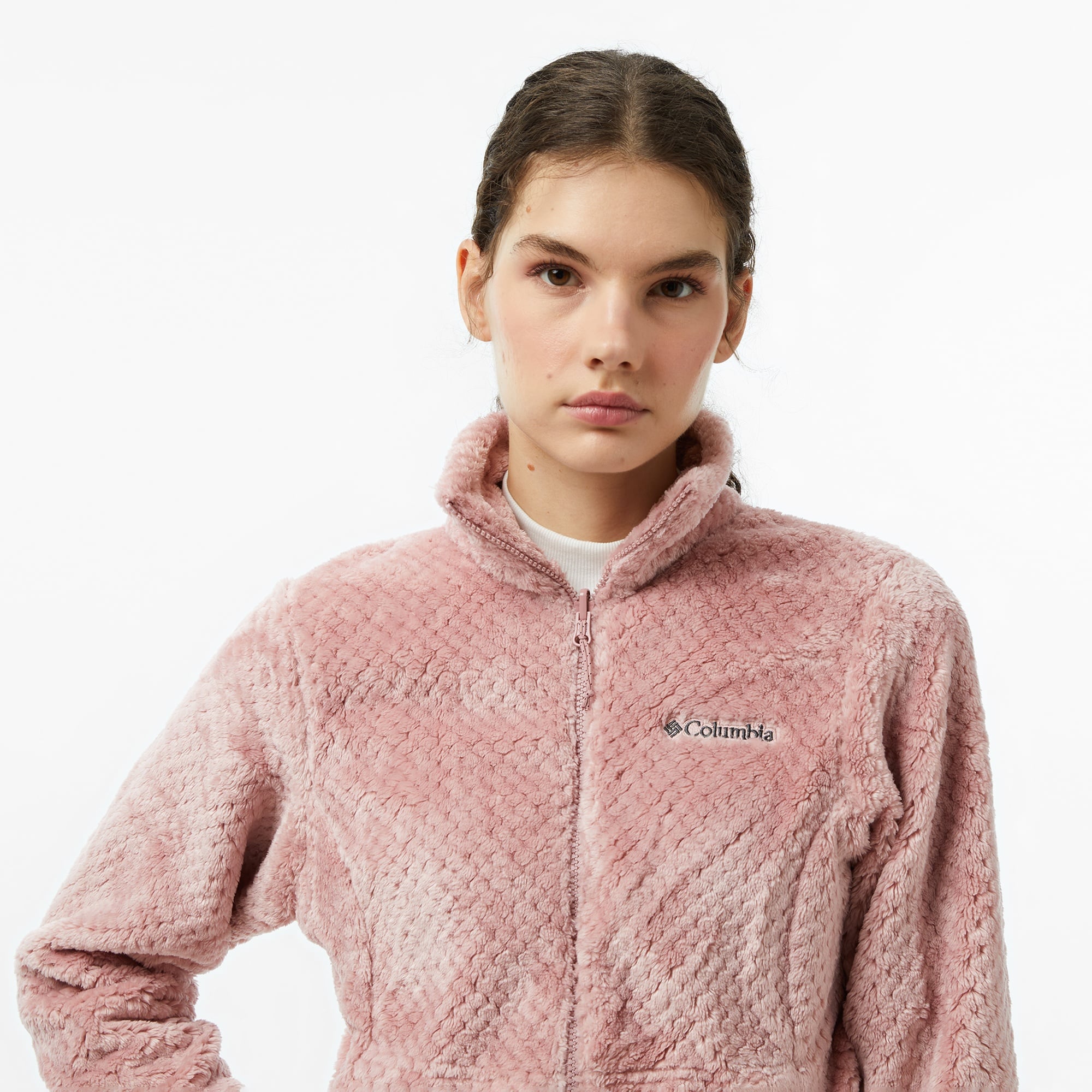 Columbia Bugaboo III Fleece Interchange Kadın Bordo Mont