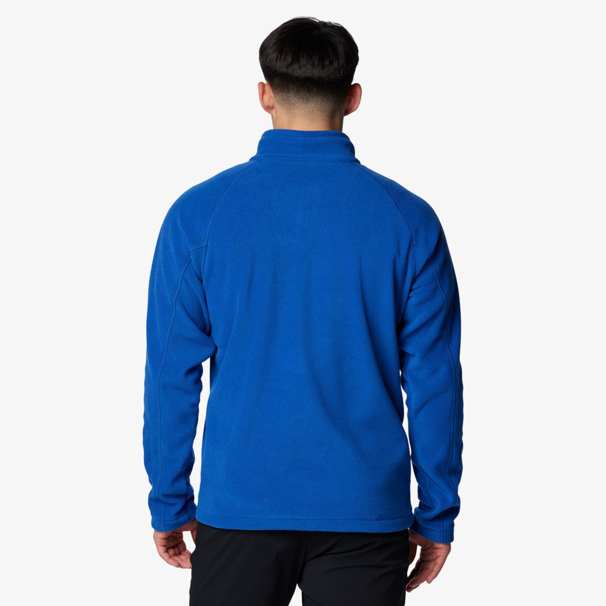 Columbia Fast Trek III Half Zip Fleece Erkek Mavi Polar Ceket