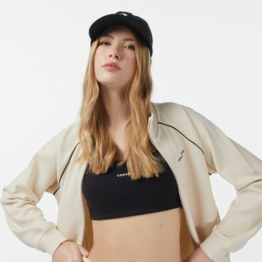  Converse Kadın Krem Sweatshirt