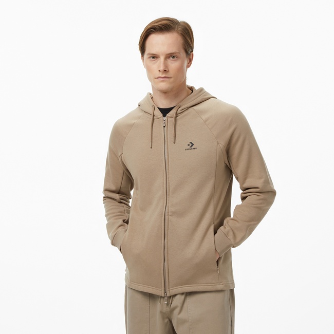  Converse Erkek Bej Sweatshirt