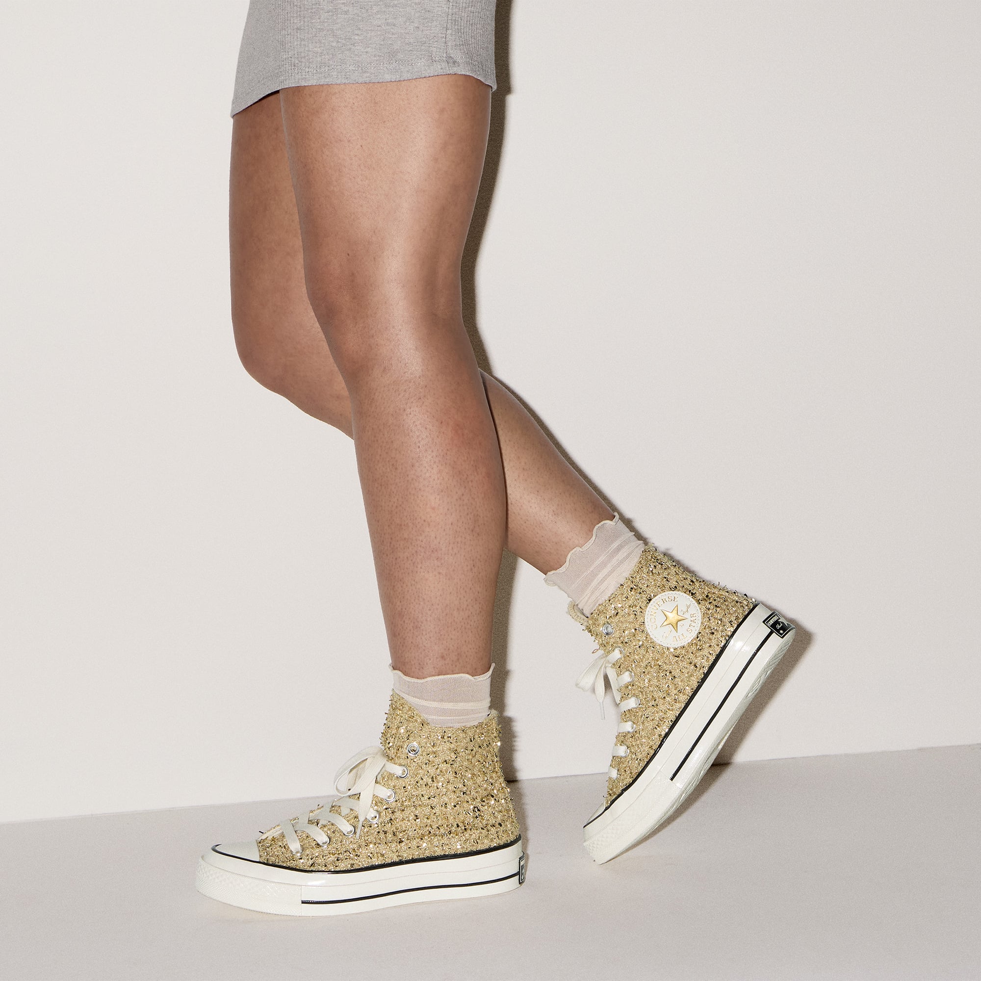 Converse Converse Sarı Chuck 70 Unisex Altın Sneaker | FashFed Sarı - 11. görsel