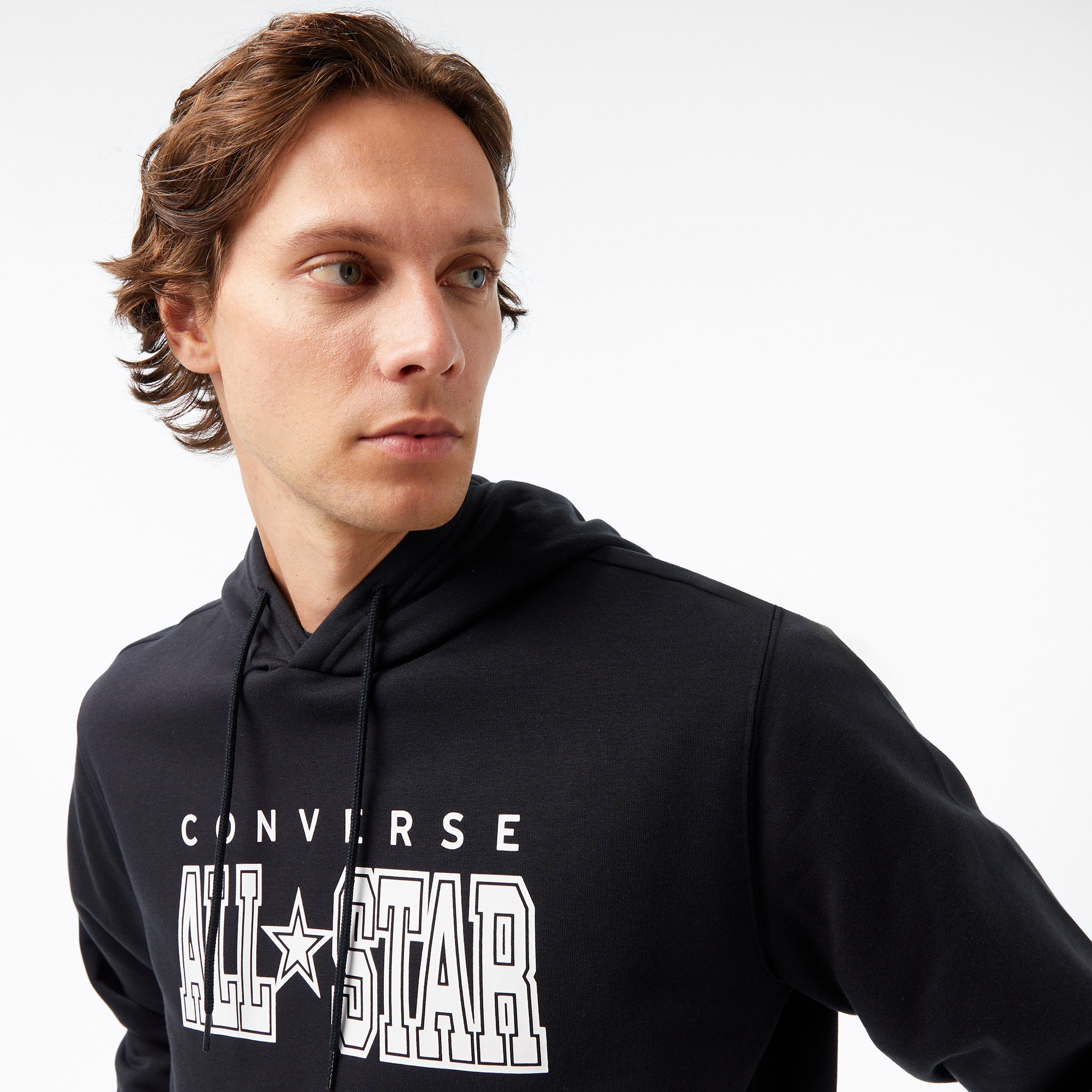 Converse Erkek Siyah Sweatshirt