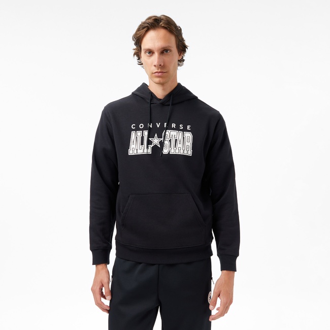  Converse Erkek Siyah Sweatshirt