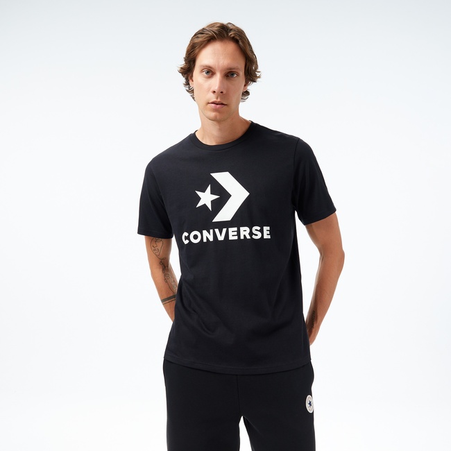  Converse Erkek Siyah T-Shirt