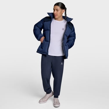  Converse Erkek Lacivert Puffer Mont