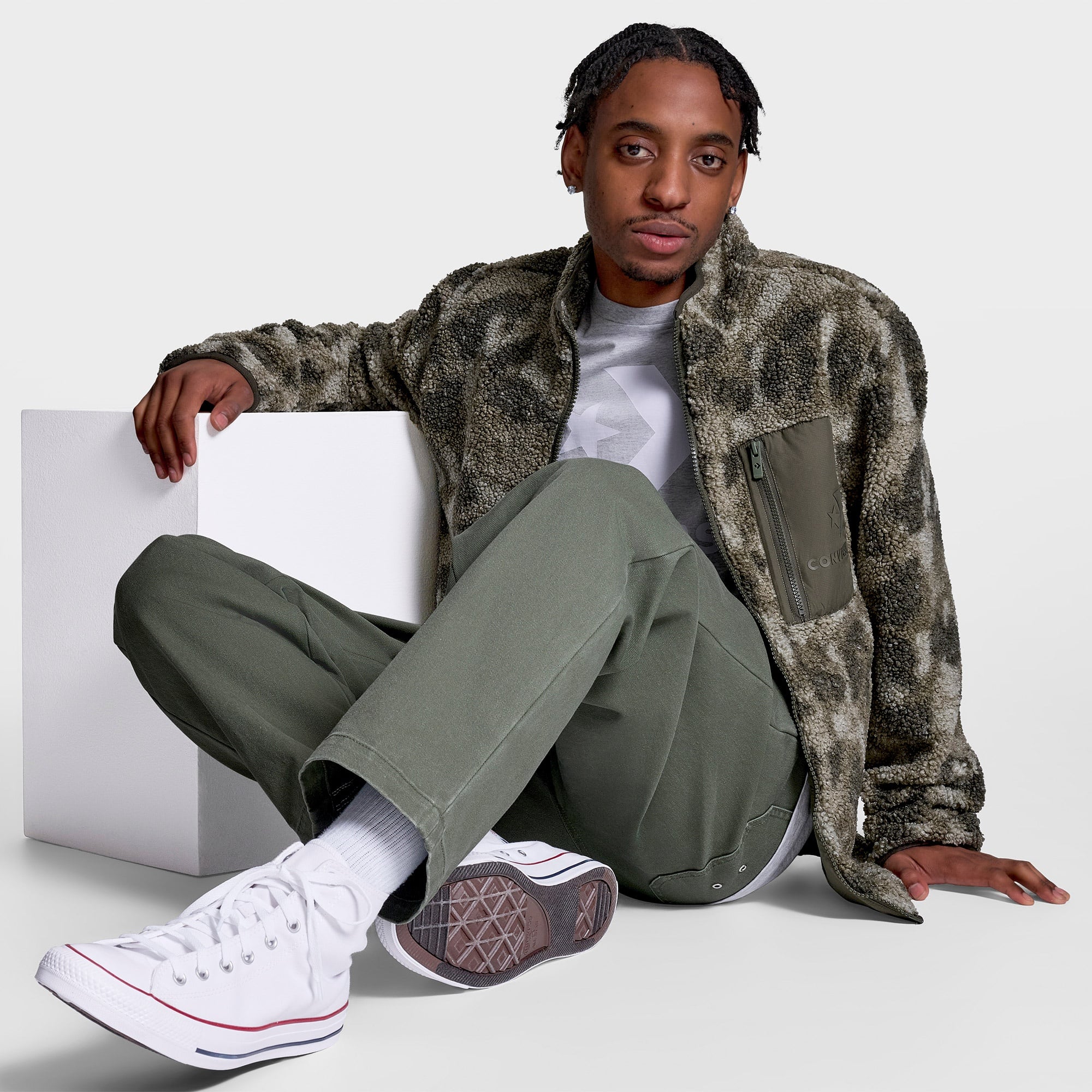 Converse Erkek Haki Ceket