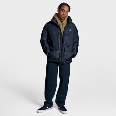  Converse Erkek Lacivert Puffer Mont