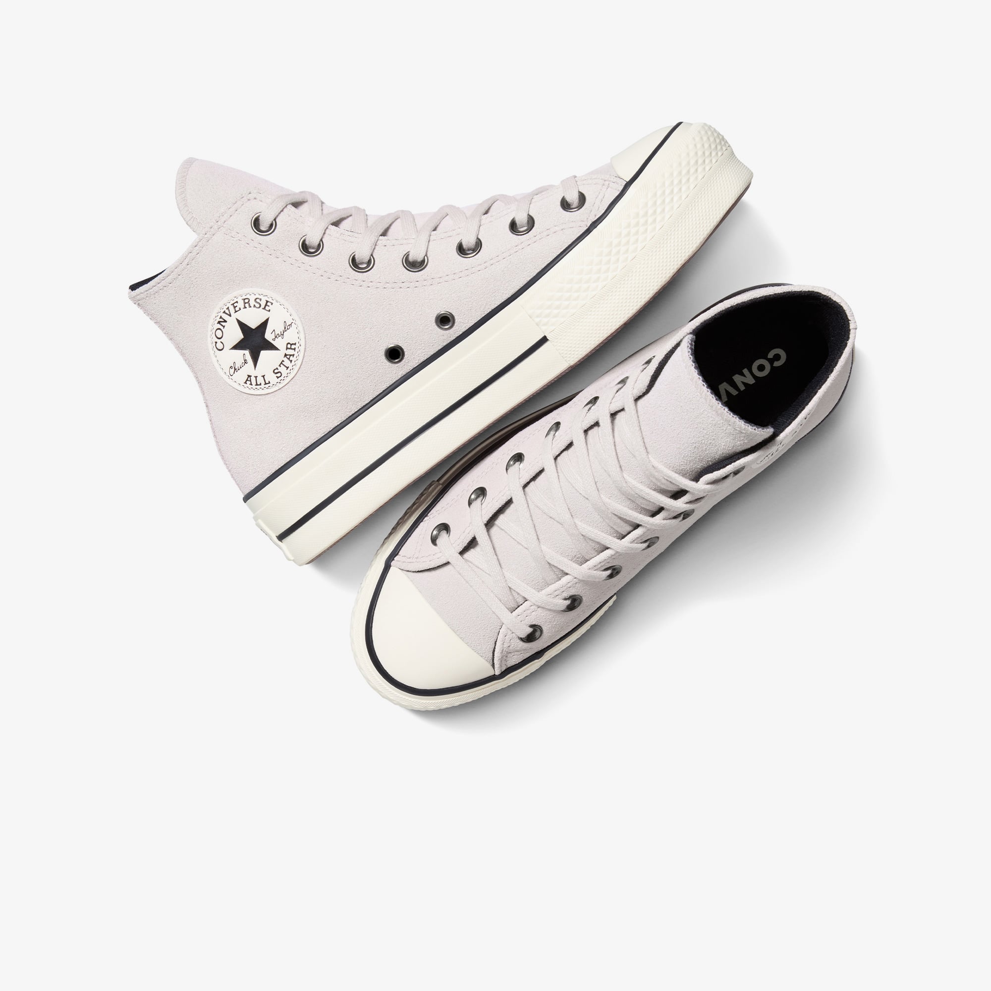 Converse Converse Mor Chuck Taylor All Star Lift Kadın Lila Sneaker | FashFed Mor - 6. görsel