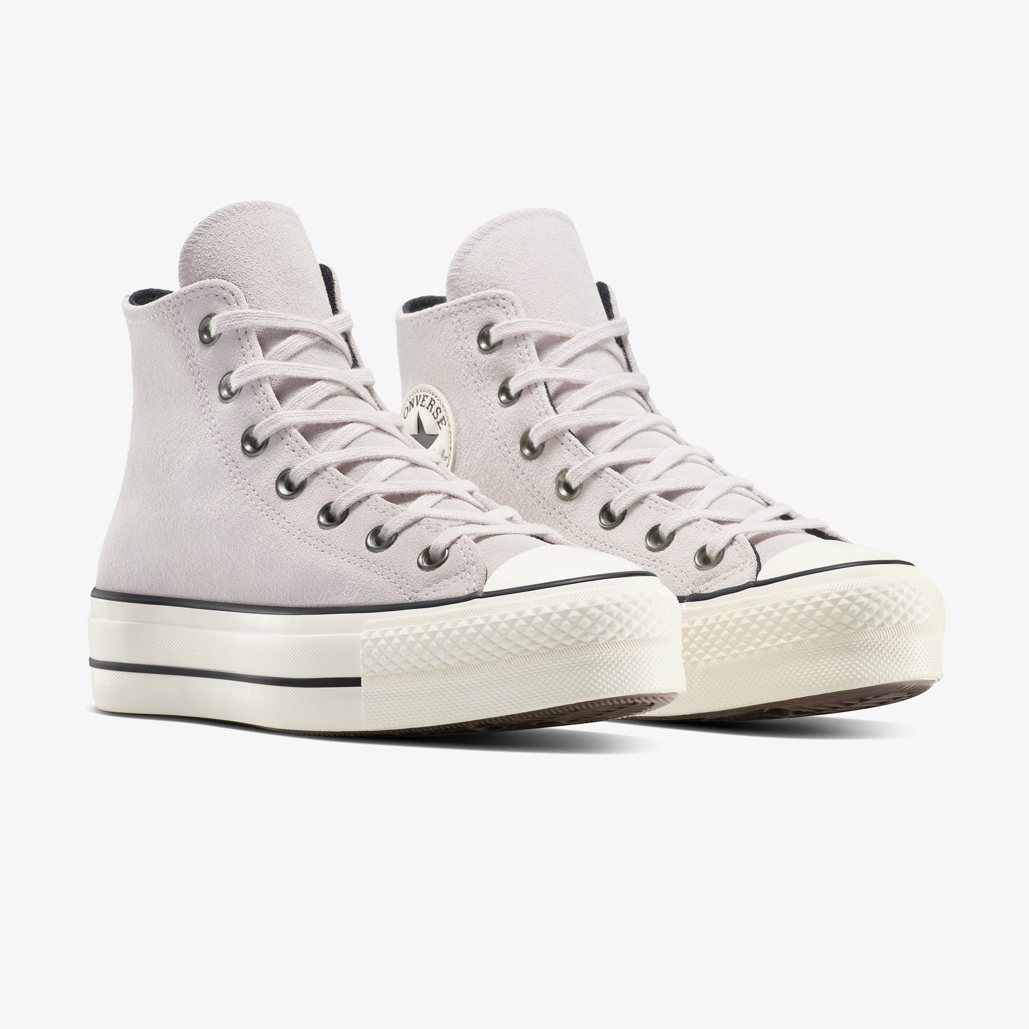 Converse Converse Mor Chuck Taylor All Star Lift Kadın Lila Sneaker | FashFed Mor - 3. görsel