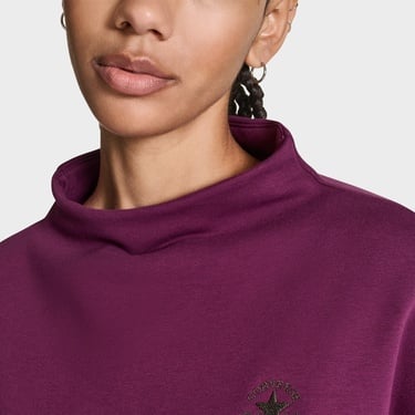  Converse Kadın Mor Sweatshirt