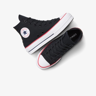  Converse Chuck Taylor All Star Lift Kadın Siyah Sneaker