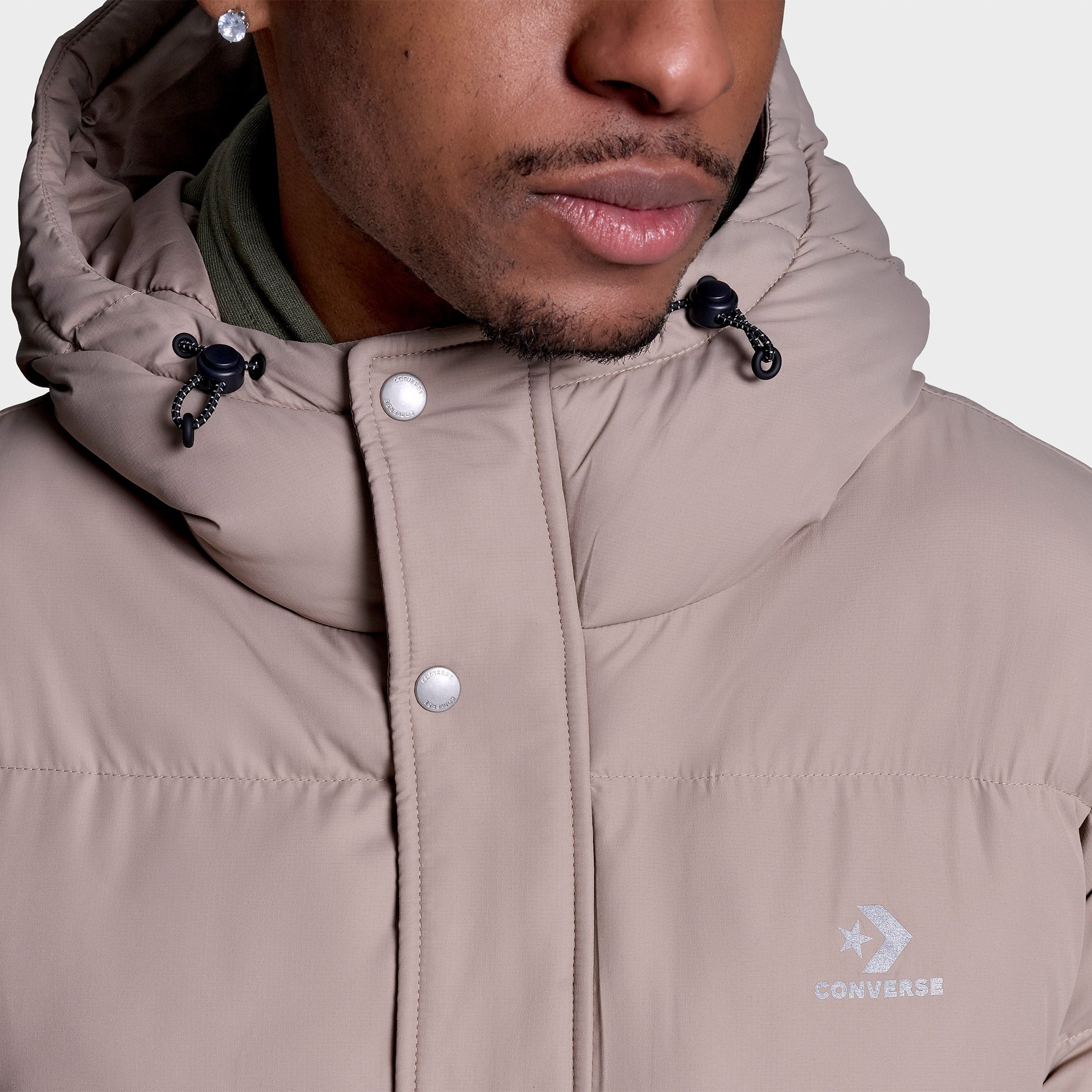 Converse Erkek Bej Puffer Mont