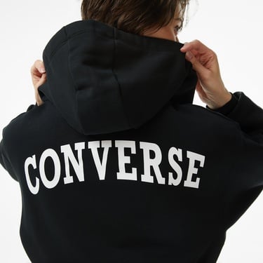  Converse Kadın Siyah Hoodie