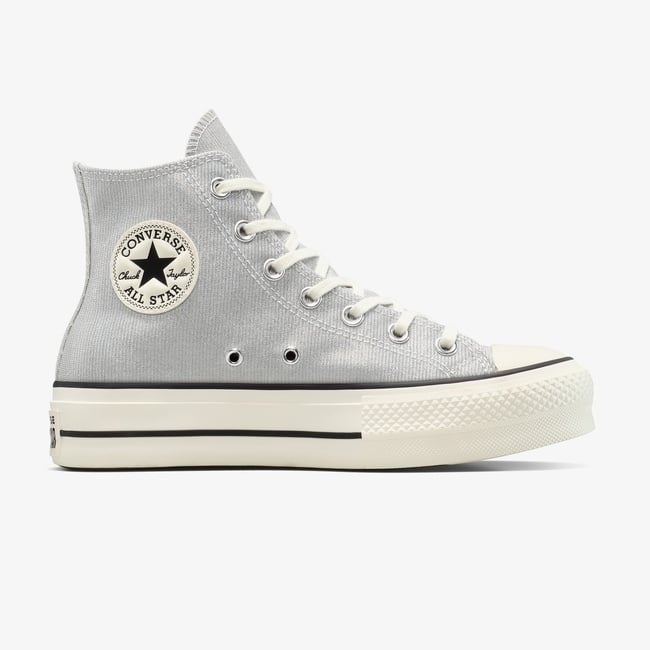  Converse Chuck Taylor All Star Lift Kadın Gri Sneaker