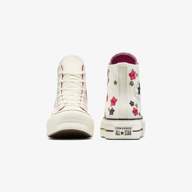  Converse Chuck Taylor All Star Lift Kadın Krem Sneaker
