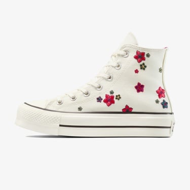  Converse Chuck Taylor All Star Lift Kadın Krem Sneaker