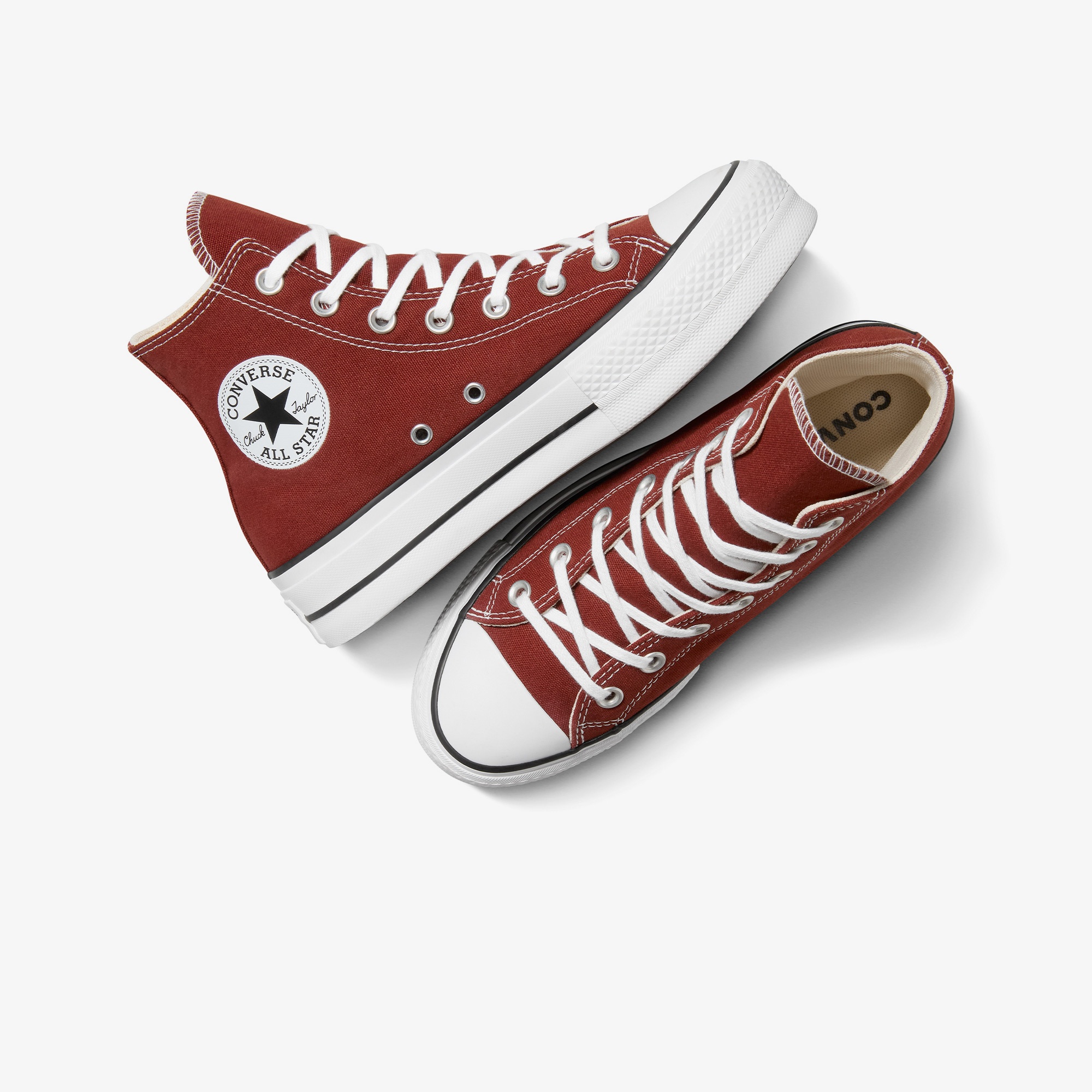 Converse Chuck Taylor All Star Lift Kadın Bordo Sneaker