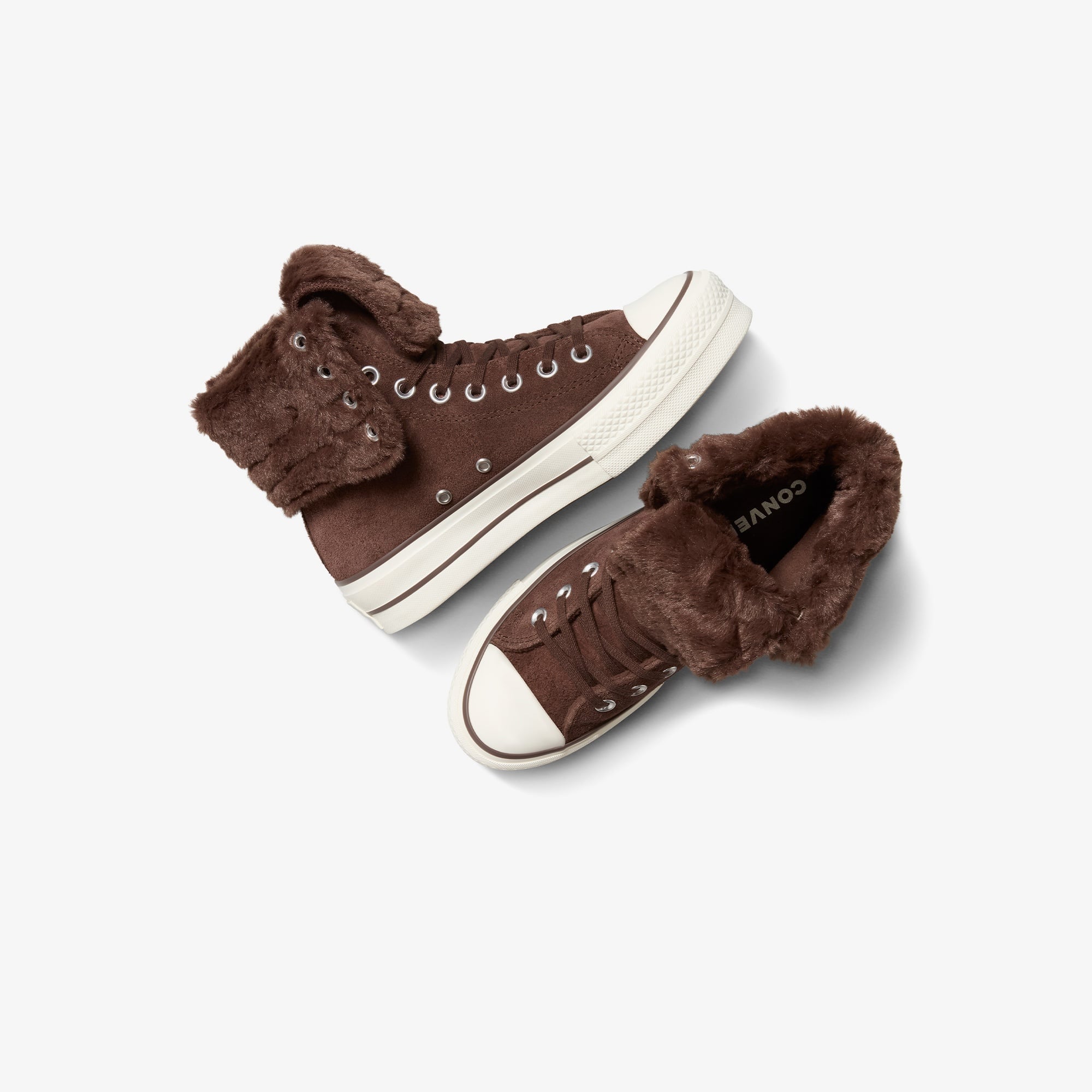 Converse Chuck Taylor All Star Fold Over Lift Kadın Kahverengi Sneaker