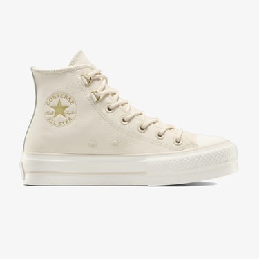  Converse Chuck Taylor All Star Lift Kadın Krem Sneaker