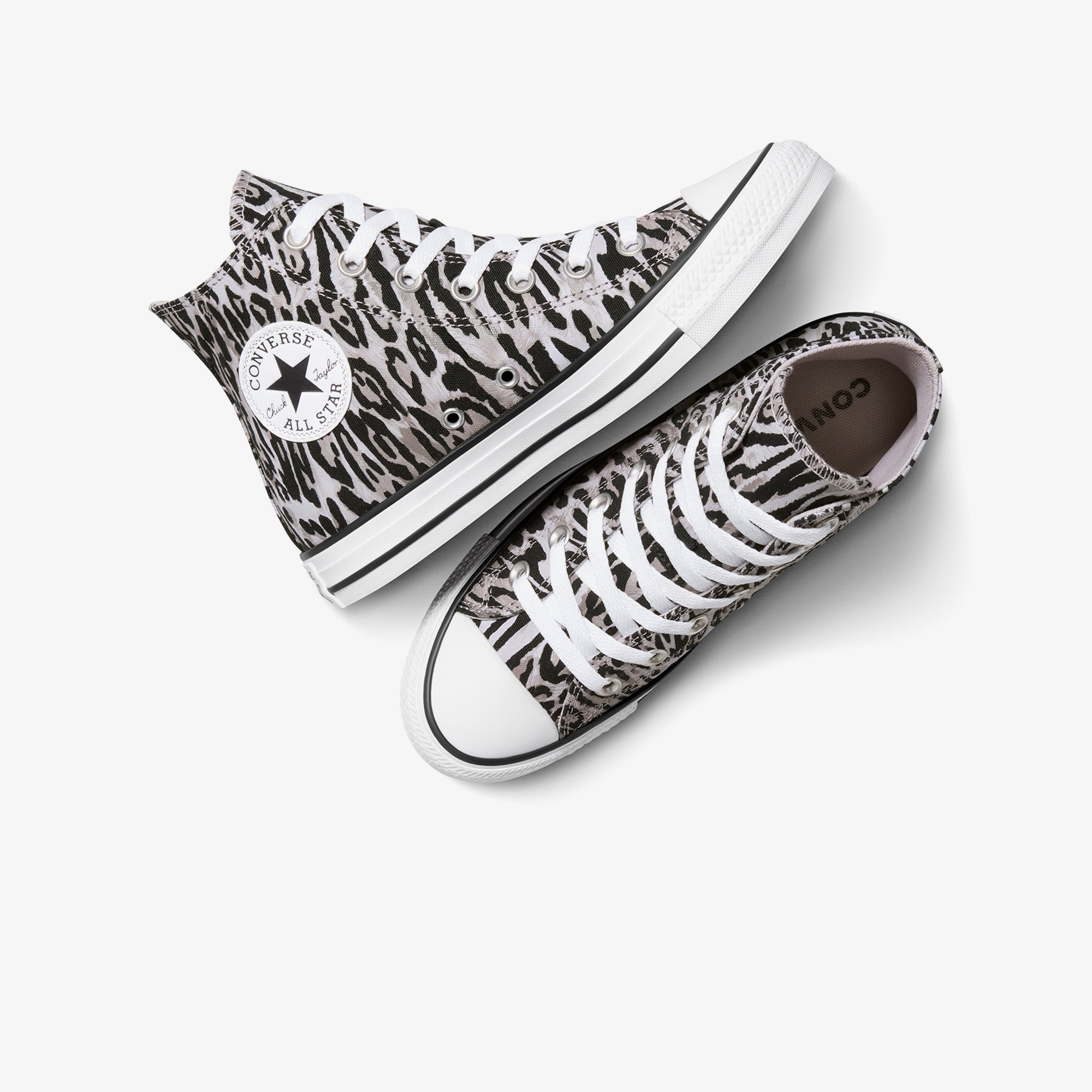 Converse Converse Siyah Chuck Taylor All Star Unisex Renkli Sneaker | FashFed Siyah - 6. görsel