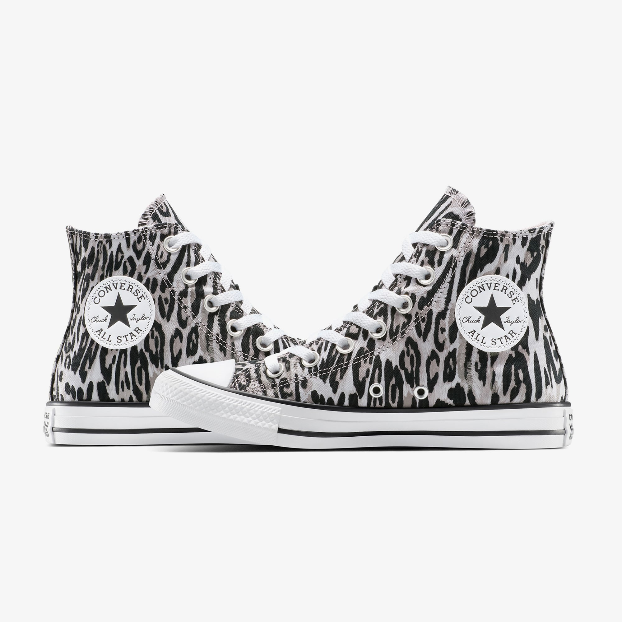 Converse Converse Siyah Chuck Taylor All Star Unisex Renkli Sneaker | FashFed Siyah - 8. görsel